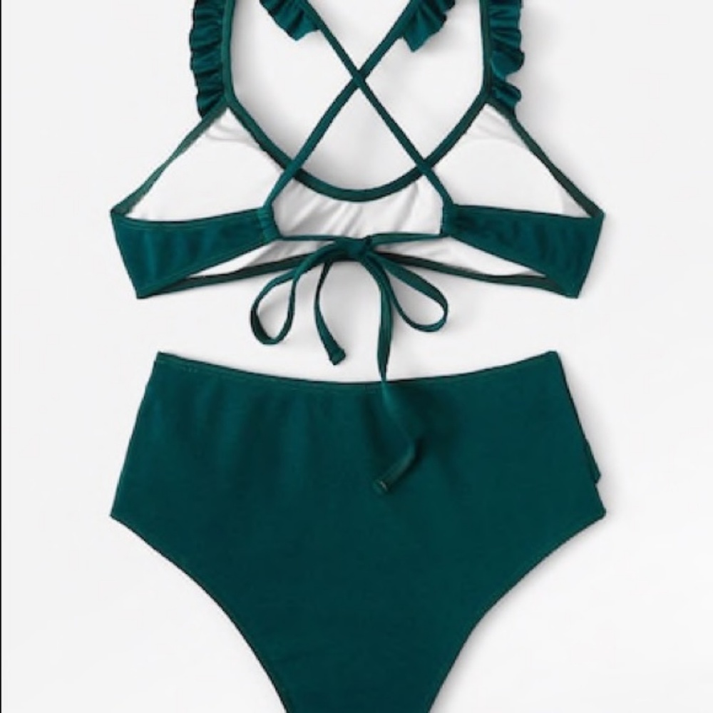 Beach Calling High Waisted Bikini Set - Picture 3 of 4